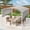 Gray, variant on EAGLE PEAK 11.4 x 11.4 FT Outdoor Pergola with Retractable Shade Canopy, White Frame, Gray Top