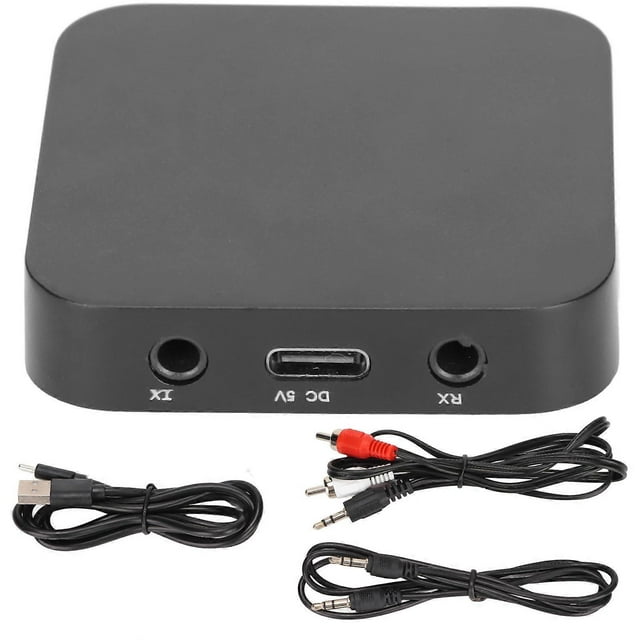 Bluetooth 5.3 Transmitter Receiver Multifunction 2 in 1 Wireless Bluetooth Adapter for TV CD Player MP3