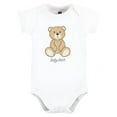 thumbnail image 4 of Hudson Baby Cotton Bodysuit, Pant and Shoe Set, Teddy Bears Short Sleeve, 3-6 Months, 4 of 5