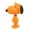 Orange, variant on Hallmark Peanuts Snoopy Yellow Glitter Ornament New With Tag