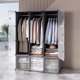 thumbnail image 3 of Armario plegable que ahorra espacio, organizador de almacenamiento, ropa de dormitorio, particiones de armario, estantes para sala de estar, Muebles para el hogar, 3 of 4