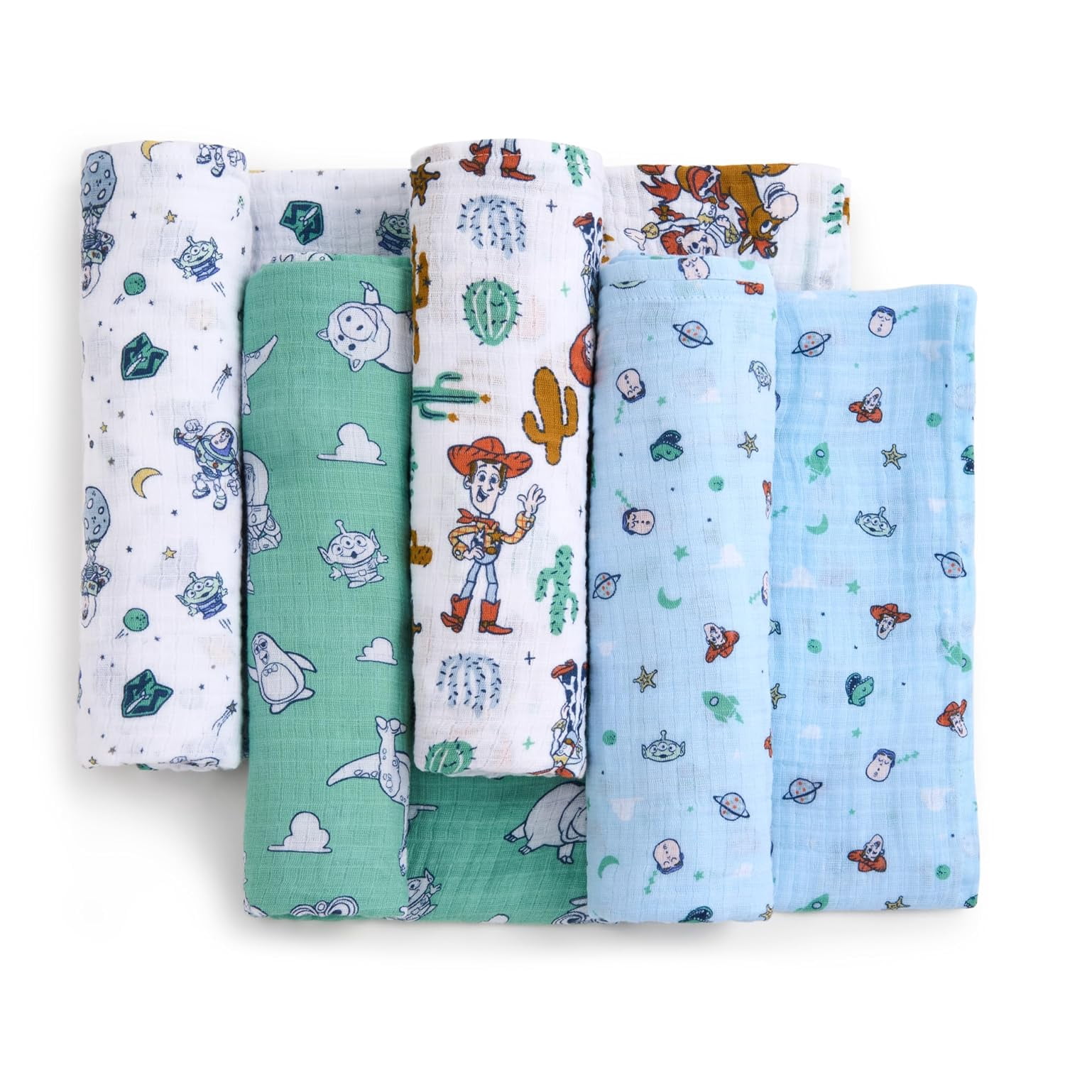 aden + anais Disney essentials cotton muslin swaddle blanket 4 pack