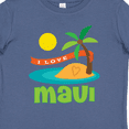 thumbnail image 4 of Inktastic I Love Maui Boys or Girls Baby T-Shirt, 4 of 5