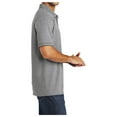 thumbnail image 3 of Yellow Rooster Men's Core Blend Jersey Knit Polo Athletic Heather 6XL, 3 of 6