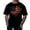 Black, variant on Caqnni July 4th Shirts for Men Big and Tall Freedom Washed USA Flag Patriotic T-Shirts Mens Shirts(Black,S)