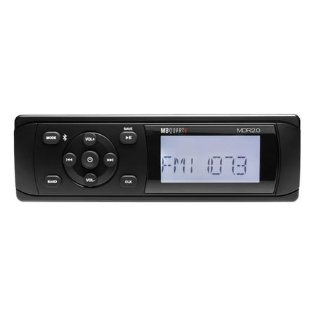 MB Quart - In-Dash Digital Media Receiver - Built-in Bluetooth - Black - image 2