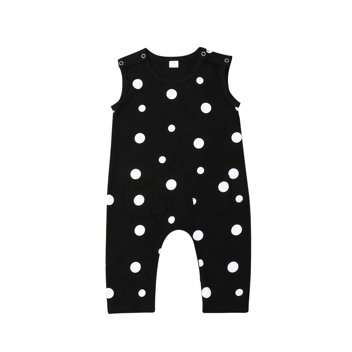 polka dot jumpsuit outfit