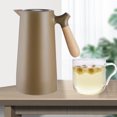 thumbnail image 4 of DOLITY Delicacy Kitchen 1000ML Wood Handle Thermal Insulation Kettle Household Thermal Brown, 4 of 9