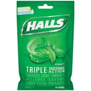 Halls Drops, Spearmint, 30 Ct