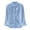 Blue, variant on Lroveb Mens Linen Shirts Shirts Cotton T Linen Button Baggy Long Plus Men's Pocket Sleeve Solid Size Blouse Blue