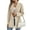 Apricot Color, variant on Women'S Elegant Wool Blend Blazer Tailored Slim Fit Jacket for Office Commute and Formal Occasions Pink XXXL