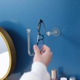 thumbnail image 5 of PVCS No Punching Transparent Hook Bathroom Head Rope Hair Hoop Jewelry Hanger Traceless Paste Small Object Hook, 5 of 5