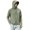 Green, variant on Men's Summer Solid Color Long Sleeve Sun Protection Jacket Face Cover Detachable Hood Pockets Silver M