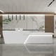 thumbnail image 1 of Luxury Podium Reception Desk Mobile Bar Counter Salon Modern Information Hotel Reception Desk Lectern Bar Furniture My Lux Decor Round, 1 of 7