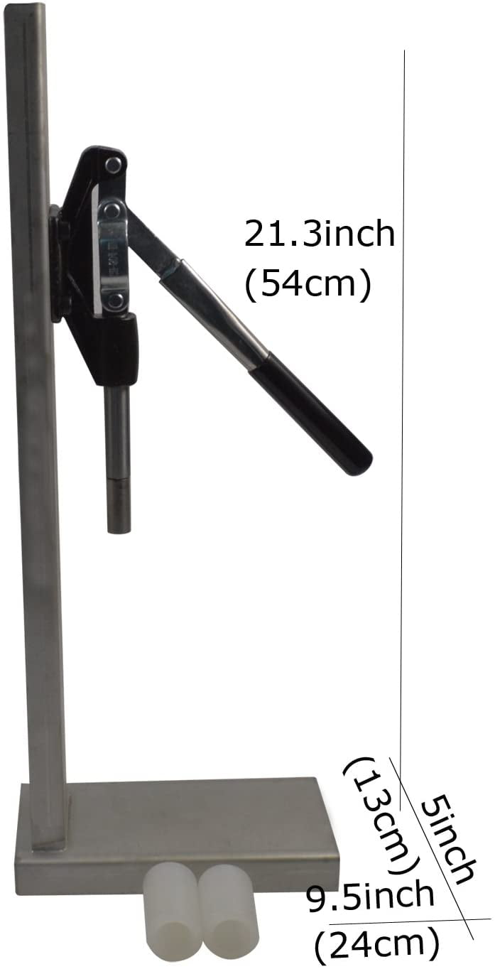 INTBUYING Topgrade Manual Hand Pressure Corker Cork Wine Bottle