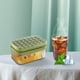 thumbnail image 2 of Molde para hacer bloques de hielo | Silicona y plástico de grado alimenticio | Bandeja de cubitos de hielo de fácil liberación | Tapa a prueba de olores y fugas | Enrejado de hielo reutilizable para, 2 of 5