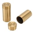 thumbnail image 3 of Spice Jar, Rustproof 2Pcs Stain Resistant Stainless Steel Screw Open Top Seasoning Shaker  For Restaurant For Professional Chefs, 3 of 8
