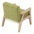 thumbnail image 3 of Doll House Sofa, Paulownia Wood Doll House Sofa 1:12 Doll House Miniature Japanese Style Single Fabric Armchair Sofa,Dollhouse Accessories Furniture Decoration For Living Room, 3 of 8