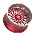 thumbnail image 2 of 22x12 Fittipaldi Offroad FA08MR Gloss Red Machined Wheel 5x5.5 (-44mm), 2 of 4