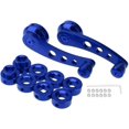 thumbnail image 1 of 1 Set Car Window Handle Aluminum Alloy Window Crank Handle Universal Car Window Handle- Blue, 1 of 5