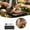 Black-A, variant on QIUXUJ-3Pcs Stainless Steel Barbecue Skewers Sets, Reusable Grilling Forks for Shish Kebab Meat and Vegetables (Black-A)