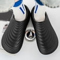 thumbnail image 6 of Rokment Chef Shoes for Women Men Non Slip Work Shoes Waterproof Oil Resistant Closed Toe Clogs Kitchen Restaurant Food Service Nursing Mules Black Size 6.5, 6 of 7