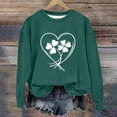 thumbnail image 5 of hotojiny St. Patrick's Day Shirt for Girls Cute Graphic T-Shirt Toddler Boys Long Sleeve Pullover Kids Tops St. Patrick's Day Gift 1-13 T, 5 of 5