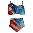 thumbnail image 2 of Traje de baño para mujer, conjunto de traje de baño con volantes para mujer, trajes de baño para mujer, conjuntos de bikini para mujer, trajes de baño de bikini para mujer, 2 of 5