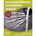 thumbnail image 3 of Rösle Basics Line Stainless Steel Serrated Breakfast and Snack Knife, 4.3-inch Blade, 3 of 8