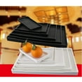 thumbnail image 2 of EIMELI Serving Platter Disposable Catering Buffet table for BBQ   White  21×10cm, 2 of 7