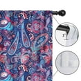 thumbnail image 4 of Blackout Kids Curtains,Paisley Pattern Childrens Insulated Curtains Set Of 2,Bedroom Essentials,Toddler Room Decor 42"x63"(106x160cm), 4 of 4