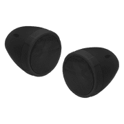 BOSS Audio Systems MCBK425BA 3-Inch Weather Resistant Bluetooth Motorcycle Handlebar Speakers Pair, Built-In Class D Amplifier, IPX-5 Rated