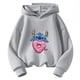 thumbnail image 2 of Sudadera con capucha para niños, jersey de moda Kawaii con estampado de Stitch, dibujos animados de Anime y Manga, ropa informal de otoño para niñas y niños, 2 of 5