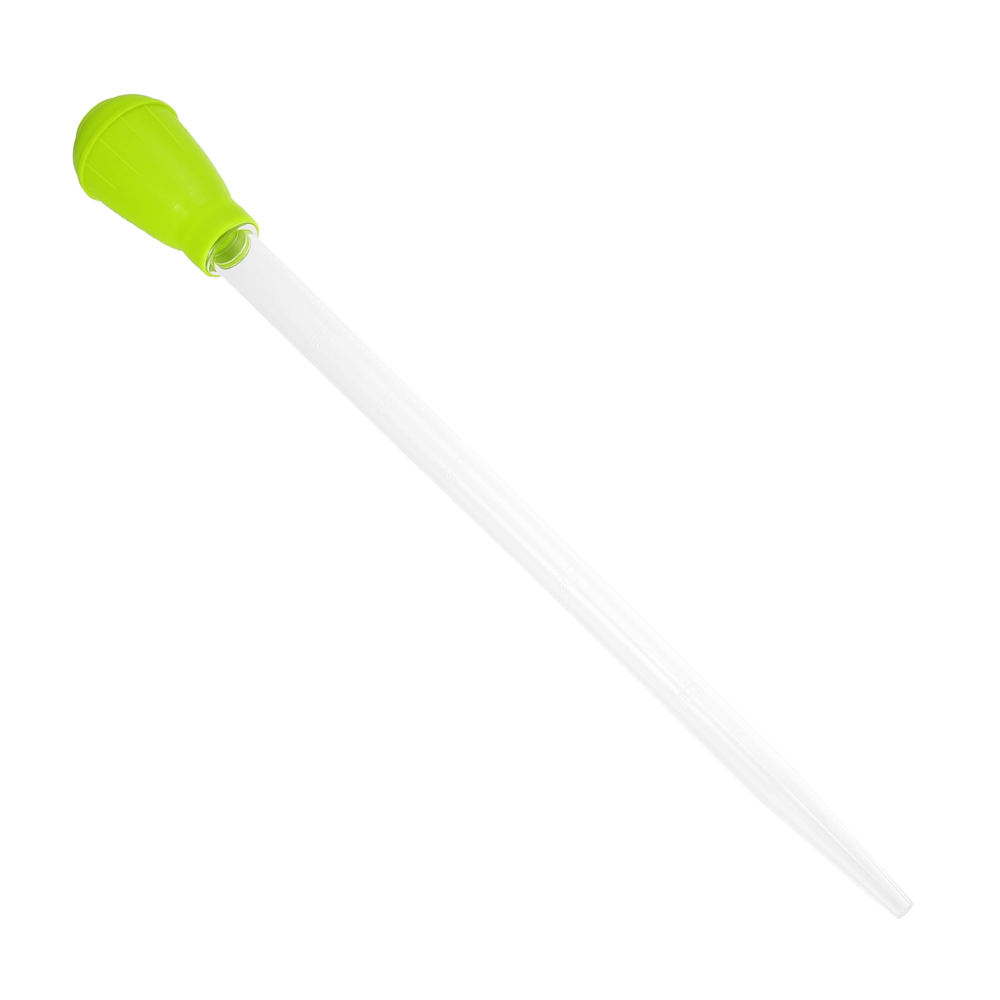Unique Bargains Fish Tank Coral Feeder Tool Sand Gravel Cleaner Green 17.7" Length