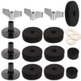 thumbnail image 1 of PAMINGONO Accessoires de Kit de Batterie 1 Ensemble de Coussinets de Cymbale Pratiques pour Batteurs, 1 of 7