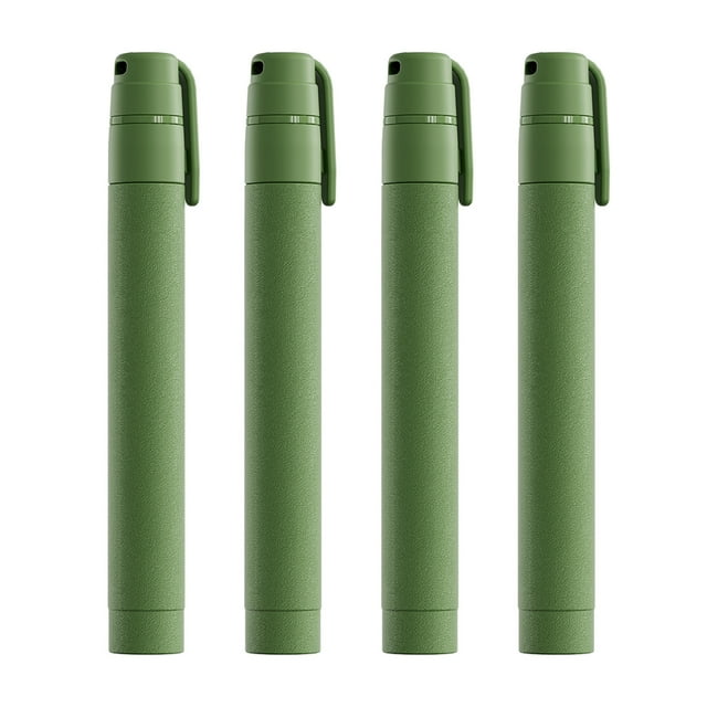 Graflsoa Paille de Filtration d'Eau Ultralégère et Portable - Ensemble de 4 Outils de Survie pour le Camping, la Randonnée et les Urgences, Écoresponsable et Durable, Filtres 1000 L, Vert