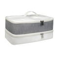 thumbnail image 2 of Cabello de doble capa, bolsa de almacenamiento de herramientas calientes, bolsa de viaje para herramientas para el cabello, estuche de almacenamiento,, 2 of 7