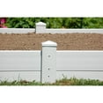 thumbnail image 3 of DuraTrel 4' x 8' White Vinyl Raised Garden Bed, 3 of 5