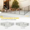 thumbnail image 4 of PawHut 24 Panels 44.5" Height Heavy Duty Dog Playpen for S M L Dogs, 4 of 10
