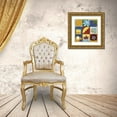 thumbnail image 3 of Zarris, Chariklia 20x20 Gold Ornate Wood Framed with Double Matting Museum Art Print Titled - Tell me a story II, 3 of 4