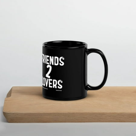 

Friends 2 Lovers Upstormed Black Glossy Mug