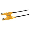 thumbnail image 3 of Cadena de nieve antideslizante para neumáticos de coche, cadena de seguridad universal para descenso. Amarillo, 3 of 9