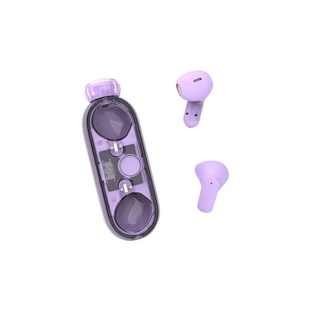 JOGZMZ Knob in Ear Low Latency Large Capacity Built-in Battery Game Music Independent Mode All Bluetooth Devices Suitable for 5.3 Bluetooth Earphones