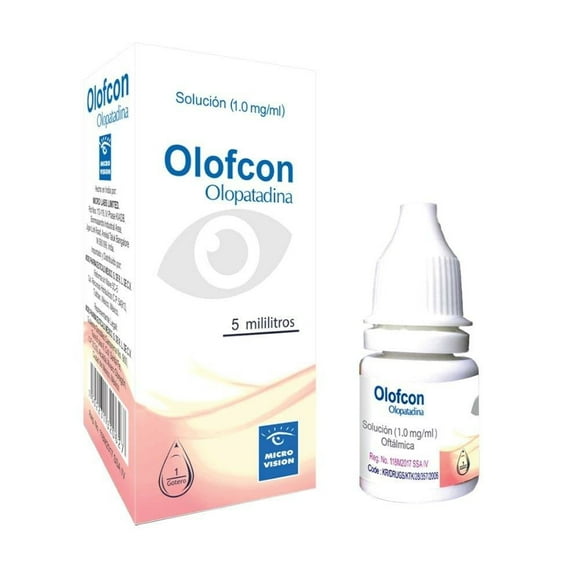 Olofcon Olopatadina 1 mg frasco gotero 5 ml