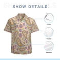 thumbnail image 7 of High Quality Hawaiian Shirts for Men Short Sleeve Aloha Beach Shirt Floral Summer Casual Button Down Shirts Blouses 8EOD6D, 7 of 7