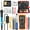 Blue, variant on Soldering Iron Kit, Soldering Kit with LCD Digital Multimeter 60W Adjustable Temperature Electric Soldering Iron Kit Multimeter Set Home Mobile Phone Computer Maintenance Soldering Tools Blue