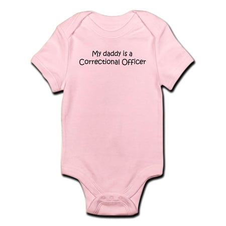 

CafePress - Daddy: Correctional Officer Infant Creeper - Baby Light Bodysuit