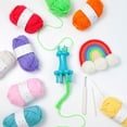 thumbnail image 6 of CIYISON Upgraded Weaving Knitting Looms Spool DIY Knitted Machines Tool Yarn Rope Knitters 6-color/8-color for Craft Enthusiasts, 6 of 20