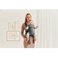 thumbnail image 3 of BabyBjorn Baby Carrier Mini, 3D jersey, Dark gray, 3 of 6