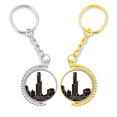 thumbnail image 1 of Australia City Landmark rascacielos silueta Anillo de oro de metal llavero llavero, 1 of 4